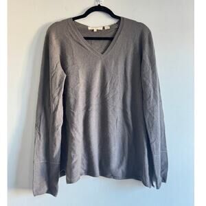 Inhabit Womens Cashmere Sweater Mauve‎ V-Neck SIZE L